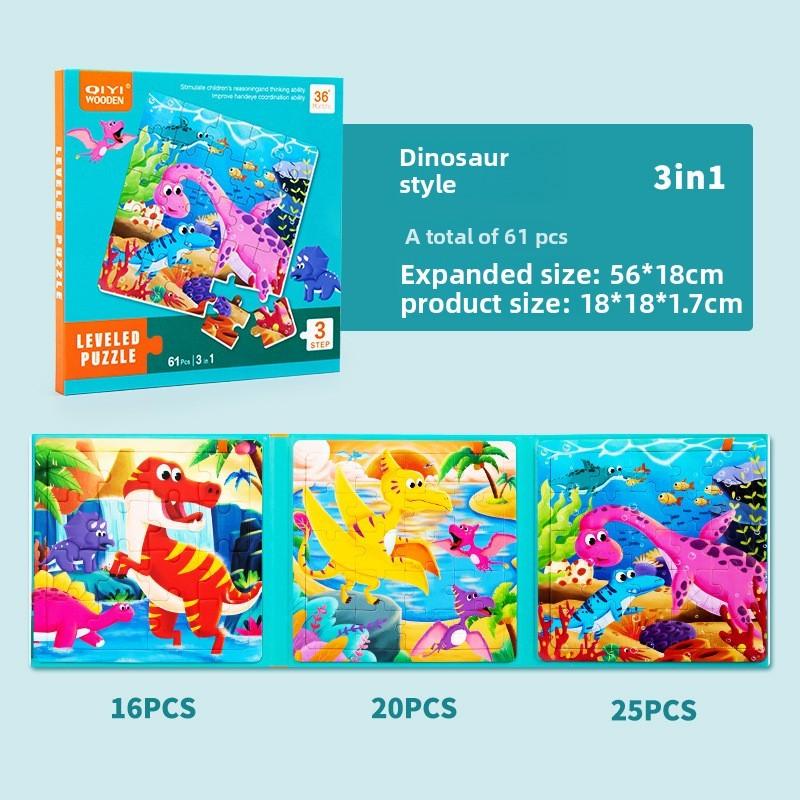 Baby Puzzle Book With Transportation Theme For Early Learning And Development