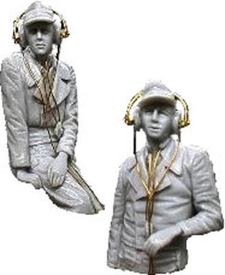ARPO Production 101st SS Heavy Tank Battalion Tiger I Radio Resin Kit ARP35031 1/35 Operator/Driver (Bust) (Person)