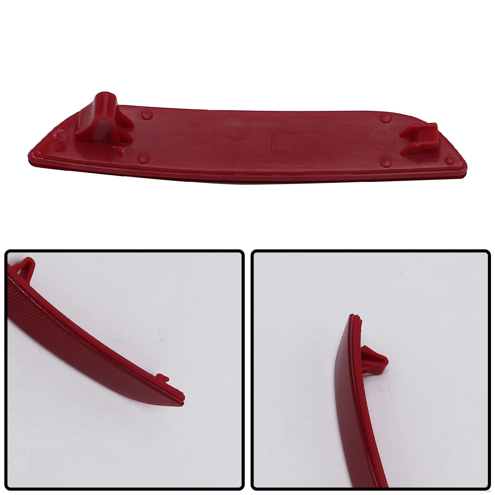 Задний отражатель, красная линза, автозапчасти, светоотражающая полоса для автомобиля, хвост для Clio MK4 Left 265659650R