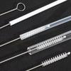10Pcs Nylon Straw Cleaner Brush For Bottle Tube Pipe
