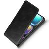 For Infinix Hot 50 4G Case with Card Slot Magnetic Vertical Flip Leather Phone Cover