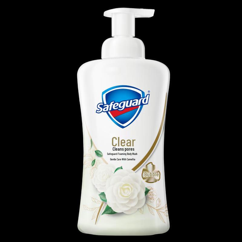 Safeguard Gentle Camellia Scented Bubble Shower Gel