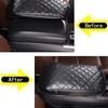 Black Car Armrest Box Cover Cushion Pad For Benz G-class G500 G63 G65 2013-18