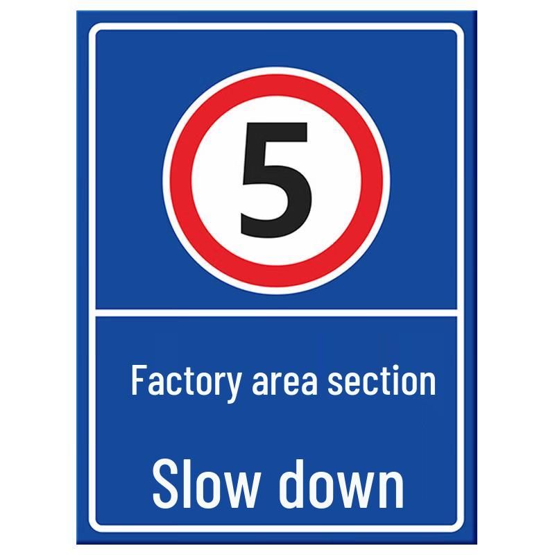 LijiuHong Reflective Aluminum Speed Limit Sign