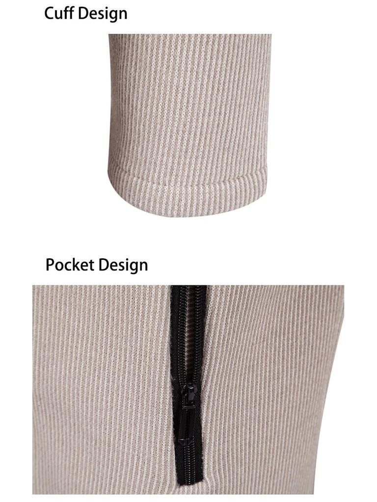 Men's Hooded Knit Windbreaker Cardigan Plus Size (2025)