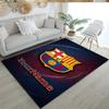 Fc Barcelona Customize Text Floor Rug Office Rug Perfect for Entryway Balcony Study Room Kitchen Antislip Carpet Office Home Decor