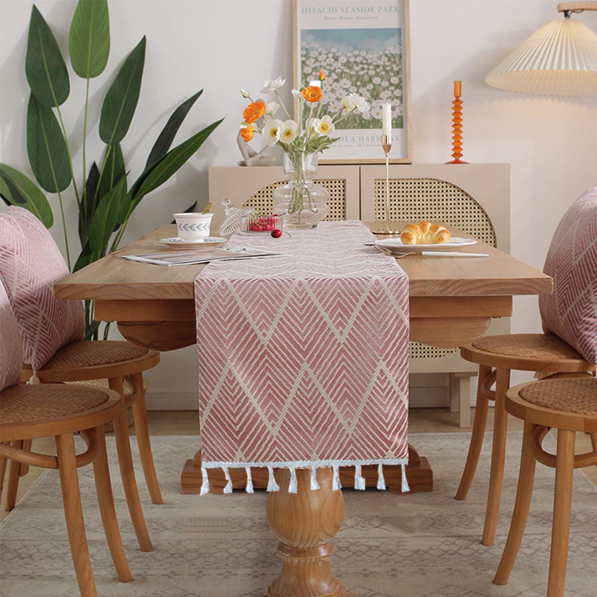 Бохо Столик, Прикроватная Тумбочка, Боковой Столик у Кровати, Кухонный Обеденный Стол, Простой Прикроватный Столик, Скатерть 40X90cm