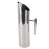 Stainless Steel Water Pitcher with Ice Guard 2L Metal Drink Pitcher Beverage Container with Handle for Iced and Hot Tea