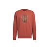 Wu Ji Collection Sweatshirts Men's Wild Tan Crew Neck Moderate Regular IS0448