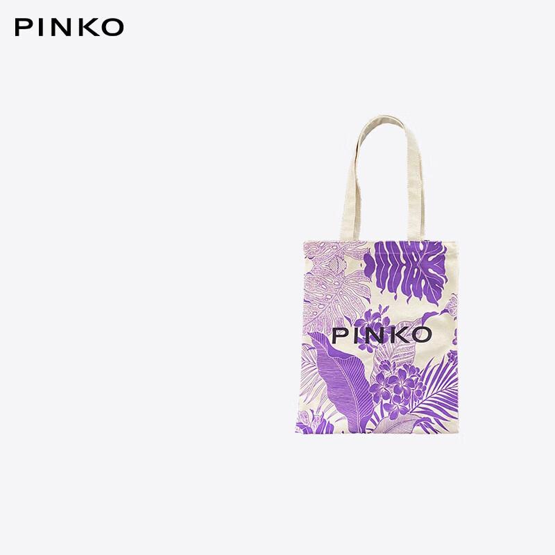 

Рожева Квіткова Полотняна Сумка PINKO