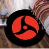 1Pc Sharingan Circular Print Rug - home decoration Carpet For Living Room Bedroom Flooring Computer Chair Area Rug