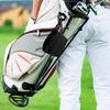 Portable Golf Accessory Cleaning Bag with Detachable Clip Golf Scrub Bag Waterproof Liner Golf Club Cleaner & Ball Cleaning Bag