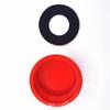 4pcs High Quality 1.75"  Coarse Thread Gas Can Replacement Solid Base Caps Red