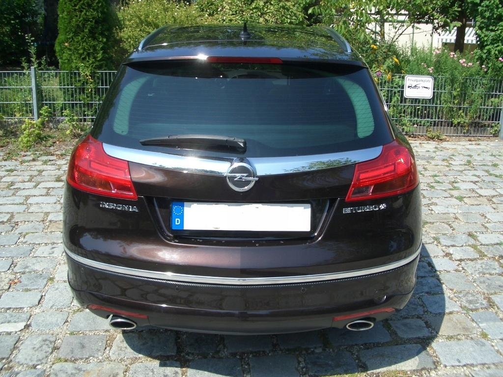 Opel INSIGNIA Kombi - CHROME STRIP for the Tailgate Tuning