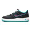 Nike Air Force 1 LV8 1 GS Miami Nights Kids Sneakers Black Light-Blue-Fury White DD9207-001