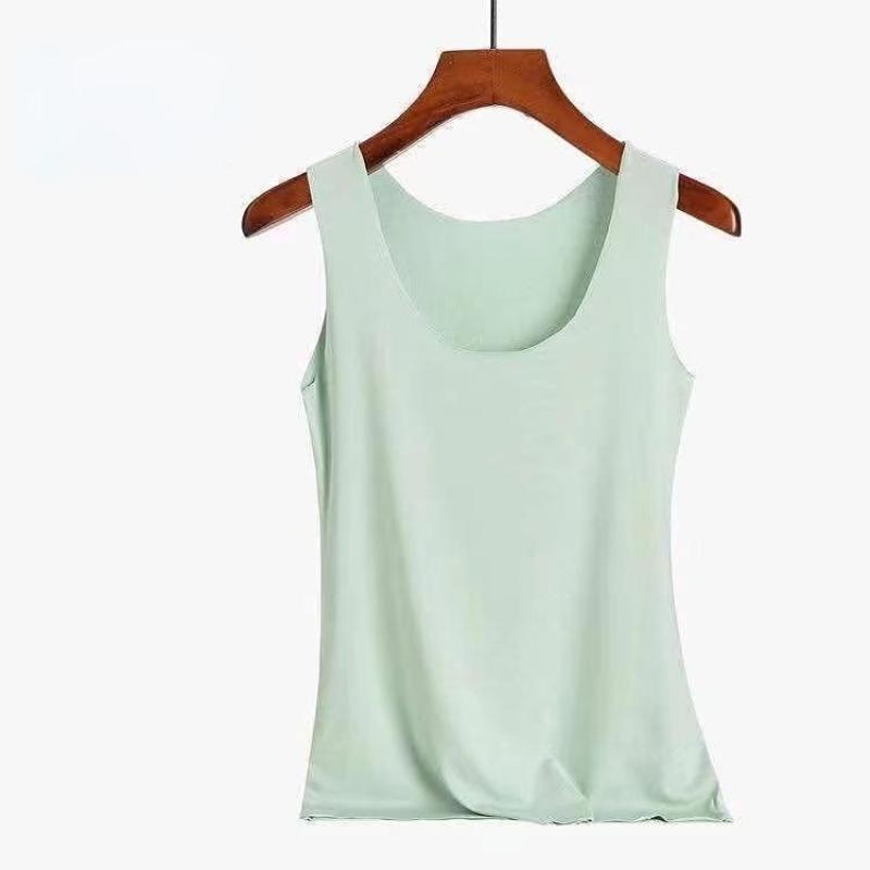 LANMERTREE Women's Wanderlust Print Tank Top - Sleeveless Casual Vest, Letter Design, Green, Size S