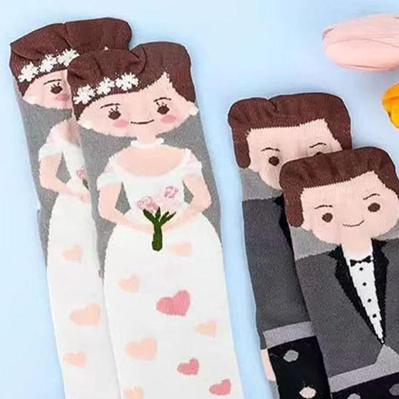1 Pairs Of Wedding Socks Wedding Gifts For Bride And Groom Funny Wedding Anniversary Gifts Ideas For Both