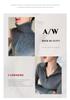 2025 Fall/Winter Women's Versatile Striped Cashmere Zipper Cardigan Sweater