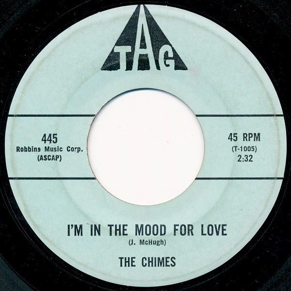 

7inch Record CHIMES - I m In The Mood For Love 445 Tag Records 1961 US Rock Used