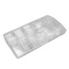 500pcs Nail Tip Professional Home Salon Portable DIY Transparent Fake False Nail Set Accessory for Women