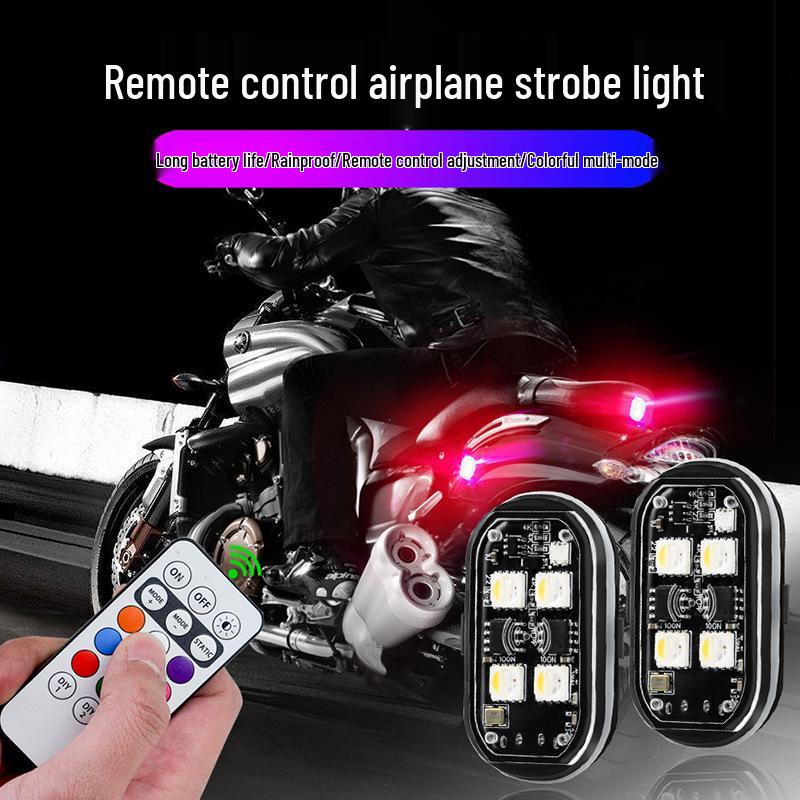 Waterproof Strobe Light for Cars, Motorcycles, Drones, Bicycles, and Aircraft