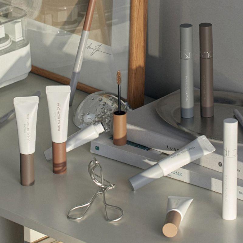 rom&nd Han All Brow Cara 9g Long-Lasting Eyebrow Mascara for Natural Brow Styling & Color Fixing