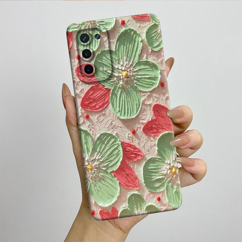 For OPPO A74 5G A54 5G Case A93 5G Capa Silicone Soft Phone Funda CPH2197 CPH2195 CPH2263 Painted Printed Protective Back Cover