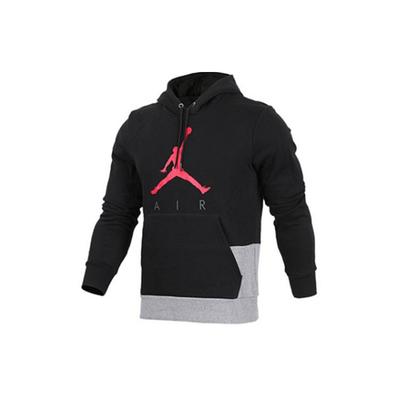 Sweat à capuche en polaire à blocs de couleurs avec imprimé logo Air pour homme Noir 942776-010