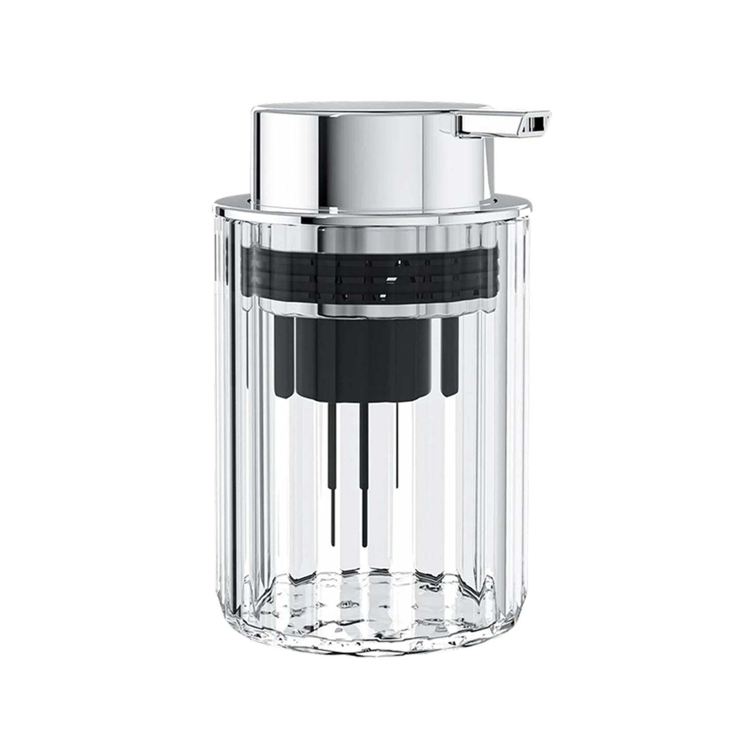 

Дозатор для мыла в форме пены для ванной комнаты, бутылка для жидкого мыла, многоразовый кухонный контейнер для мыла нажимного типа 300ml