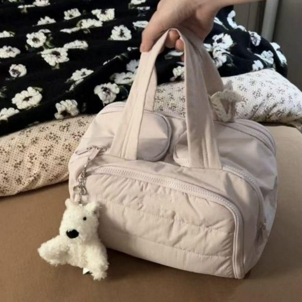 Double Side Open Travel Toiletry Bag Multipocket Design Portable Makeup Pouch Women's Makeup