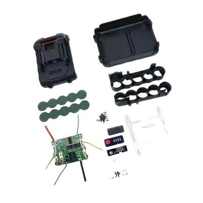 652F ABS Plastic Battery Case For Power Tool Accessories 10/15/20 Cores Shell With Short Circuits Protections Burning Management