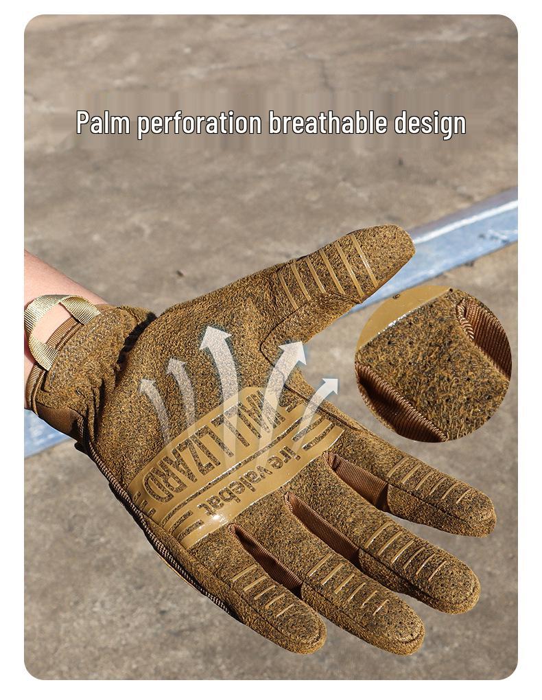 Motorcycle & Outdoor Tactical Gloves: Touchscreen, Non-Slip, Anti-Fall, Full Hand Protection
