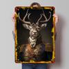 Regal Stag Commander Sign Military Poster Bathroom Decor Custom Metal Tin Signs for Wall Art Decoration Aesthetic Room Decor Men