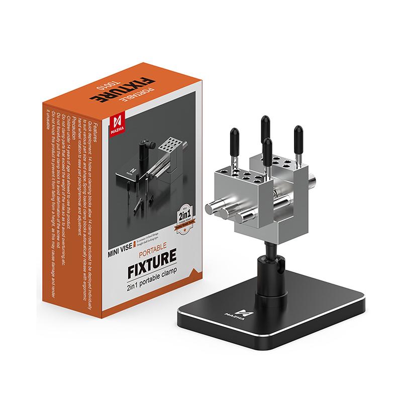 2In1 Mini Portable Table Vise Micro-Bench Vise For Model Building Precision Clamp Scale Model Fixing Tool Diy Accessary