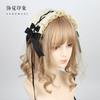 Lolita Headress Japanese Sweet Daily Girl Headband Original Handmade Lolita Headband Lace Hair Accessories