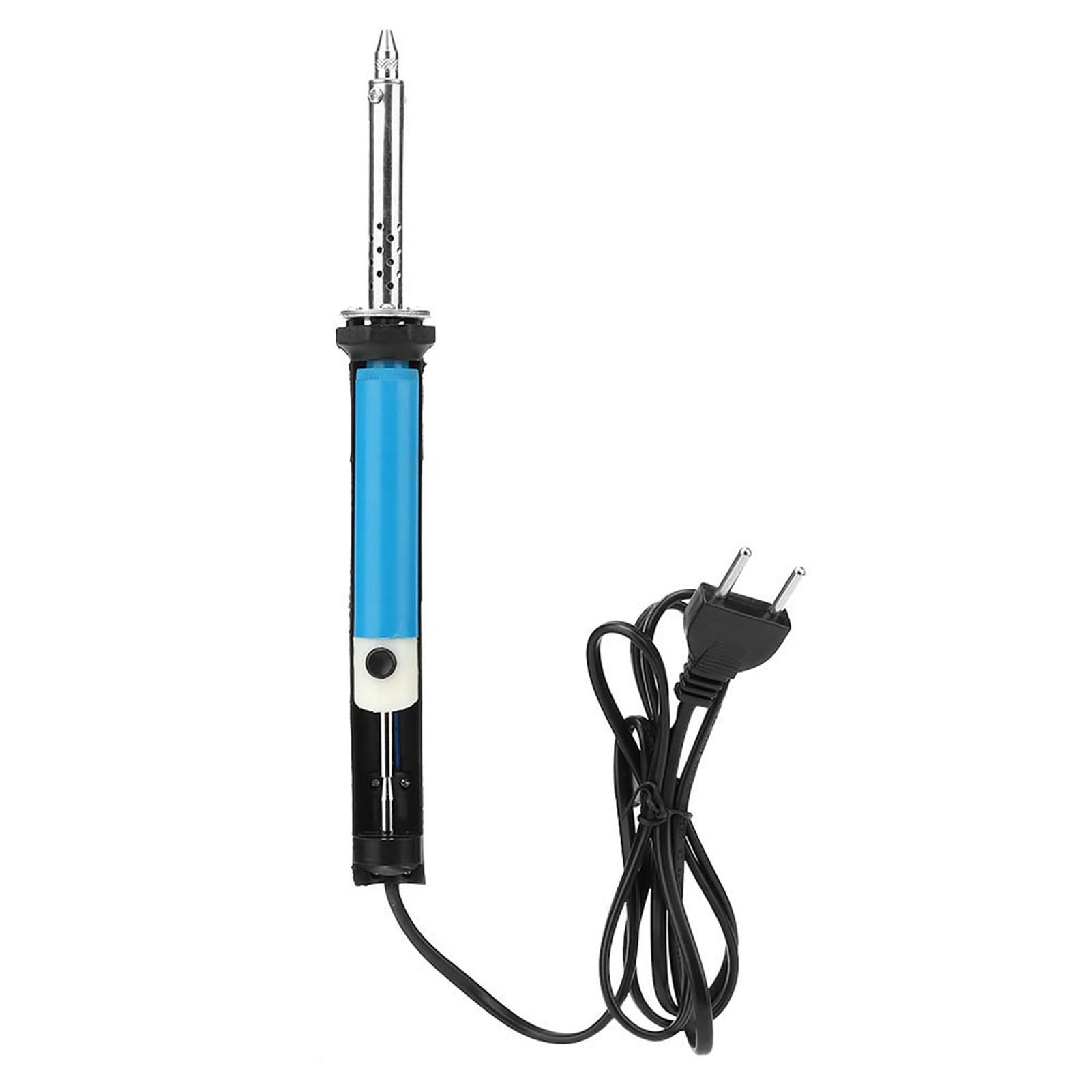 

Electric Soldering Iron Tin Suction Sucker Pen Desoldering Soldering Tool білий
