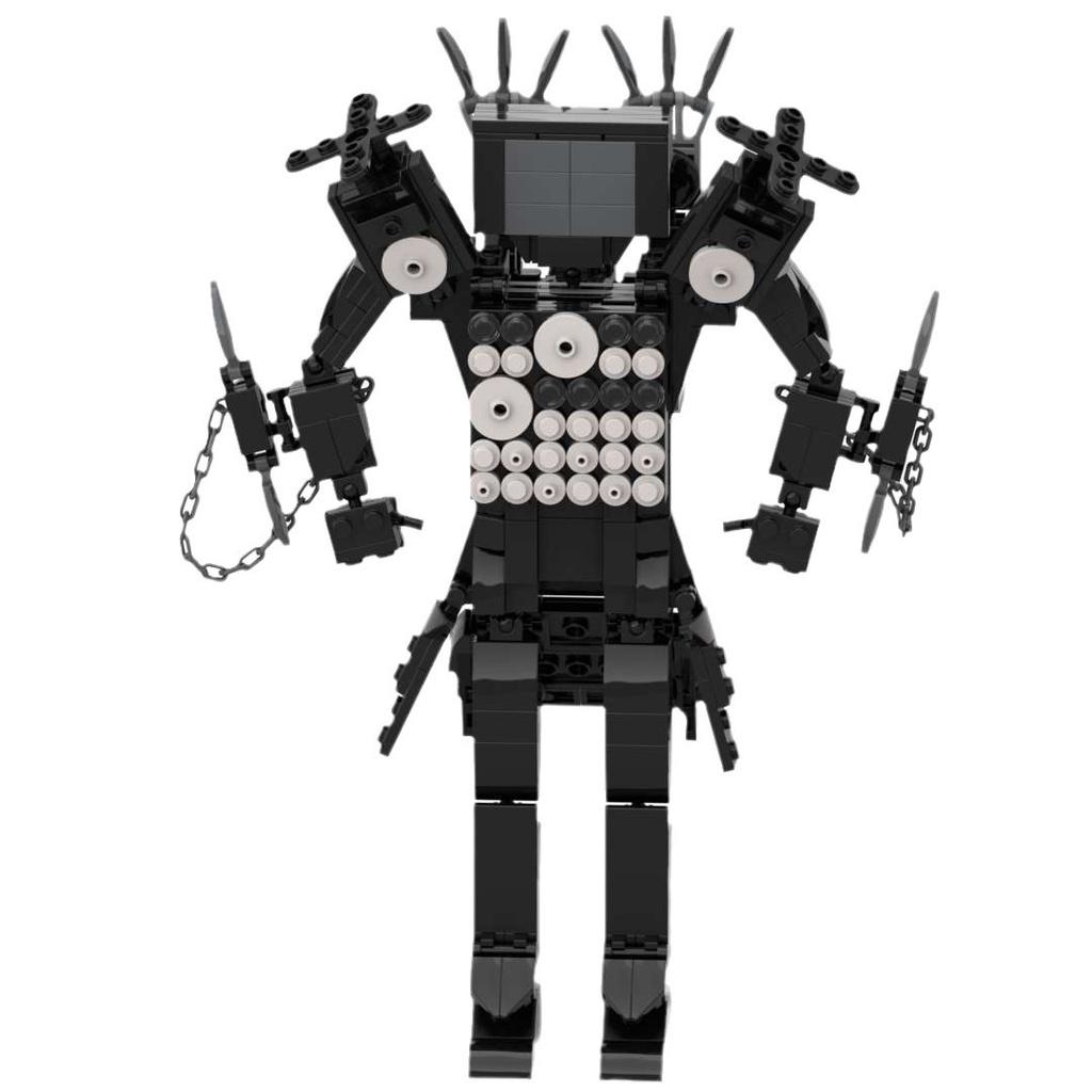 New Titan Television People Toy With Toilet People And Surveillance People Compatible With Lego Diy Building Blocks