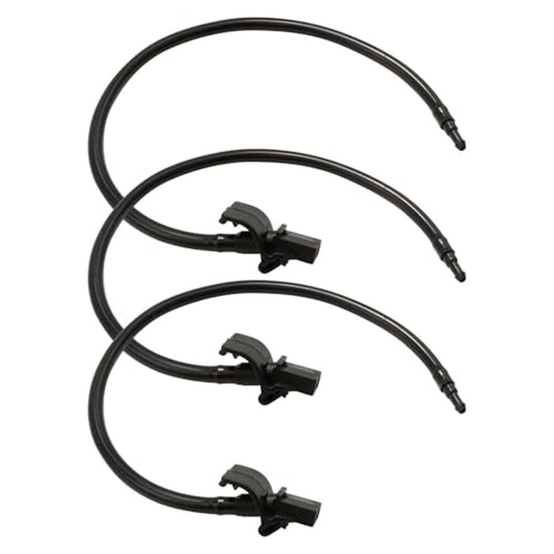 3 Pcs Windshield Washer Jet with Tube for Ford For Kuga Mk2 2013  Replacement Parts with OEM Number GJ5417666AA 2018769