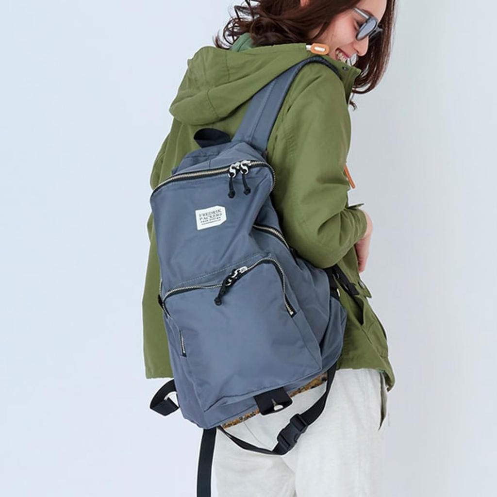 Fredrick Packers 420D SNUG PACK (M) Backpack, Packcloth Nylon, Unisex, Charcoal