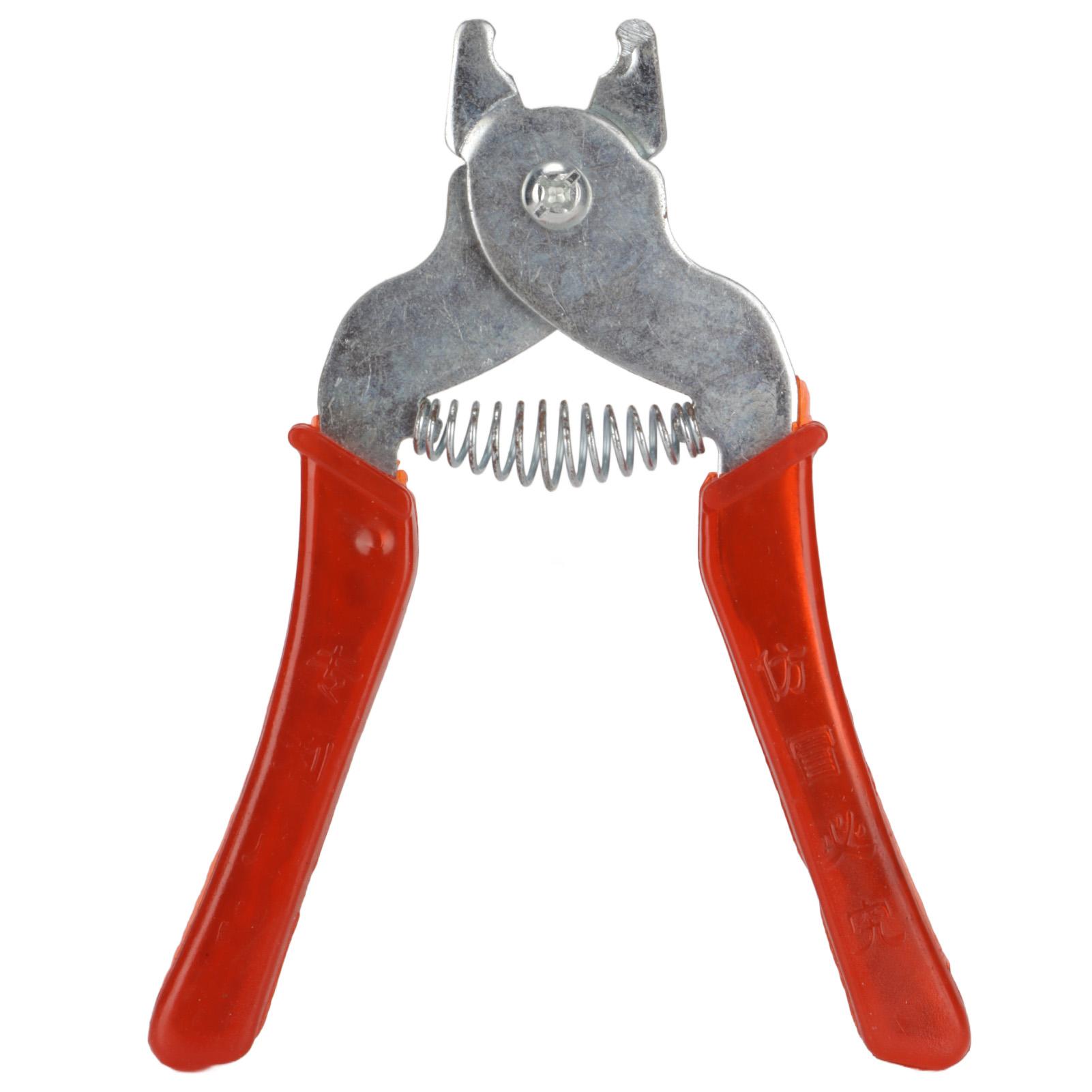 Клещи для клеток животных Металлические Профессиональные Клещи для клеток животных с M-гвоздями для индустрии клеток животных