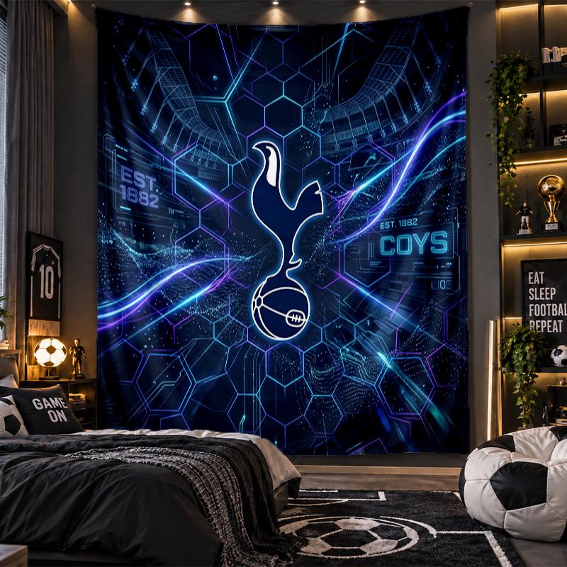 Wandtapijt Tottenham Hotspur Print Doek voor Woonkamer Slaapkamer Huisdecoratie