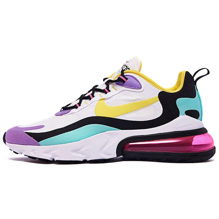 

Новые женские Nike Air Max 270 React Геометрическое искусство AT6174-101 36