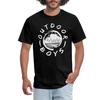 Outdoor Boys Black and White Logo Men's T-Shirt