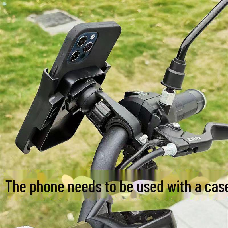 Shockproof Mobile Phone Holder for Electric Vehicles, Motorcycles, and Bicycles