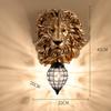 Luxury LED Wall Lamp Fixtures Lighting Shade Farmhouse Sculpture Sconces Lights for