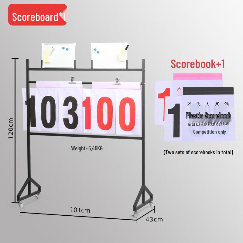 Portable Basketball Scoreboard Set