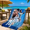 World Cup Celebration Messi Beach Towel, Quick-drying, Easy To Care For, Suitable for Both Fitness and Beach Vacations,Sports Essential