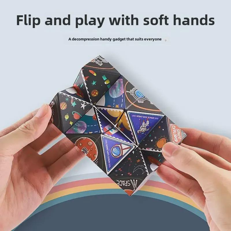3D Infinite Magic Cube - Stress Relief Toy for Kids