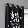 2 pieces of curtains with cute kitten prints,30*65 inches, home decoration, room decoration