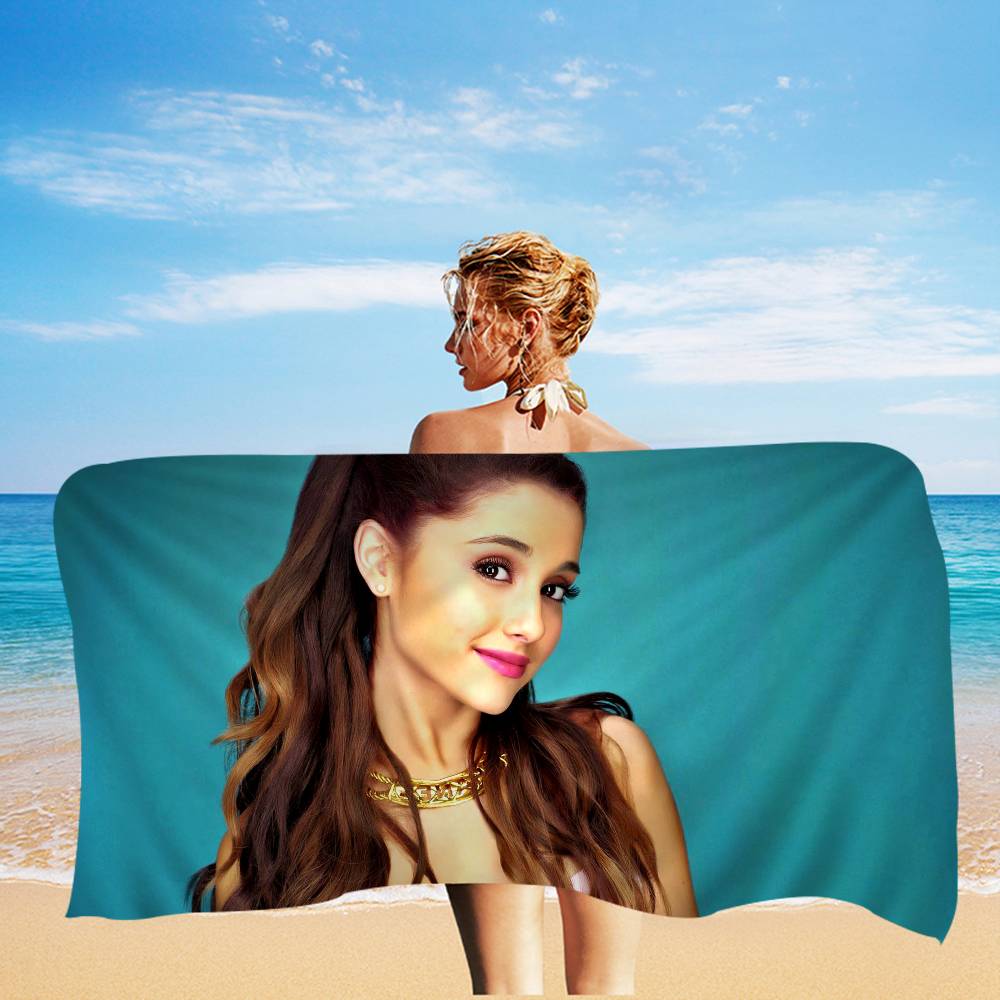 Singer A-Arianas G-Grandes Microfiber Beach Towel Absorbent Quick dry Soft Yoga Swimming Resort Mountain Climbing Towel